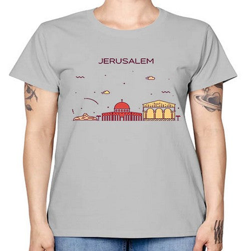 Jerusalem 997# - cities -  Missy T-Shirt