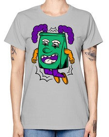 Jumping pouch 146# - cartoon general -  Missy T-Shirt