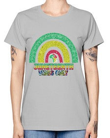 Juneteenth Vibes Only 5# - black juneteenth -  Missy T-Shirt