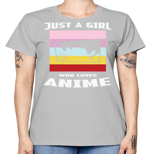 Just A Girl Who Loves Anime 265# - anime -  Missy T-Shirt
