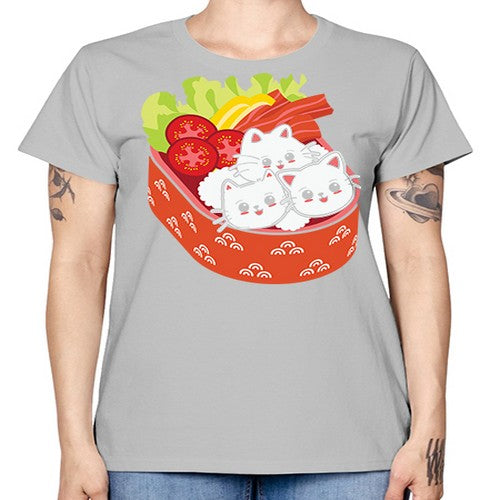 Kawaii Cat Boxed Lunch Anime Anime 266# - anime -  Missy T-Shirt
