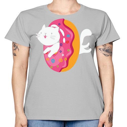 Kawaii Cat Donut Anime Lover Anime 267# - anime -  Missy T-Shirt