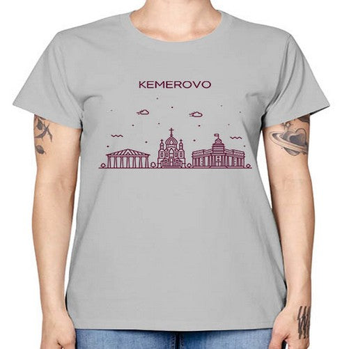 Kemerovo 1037# - cities -  Missy T-Shirt