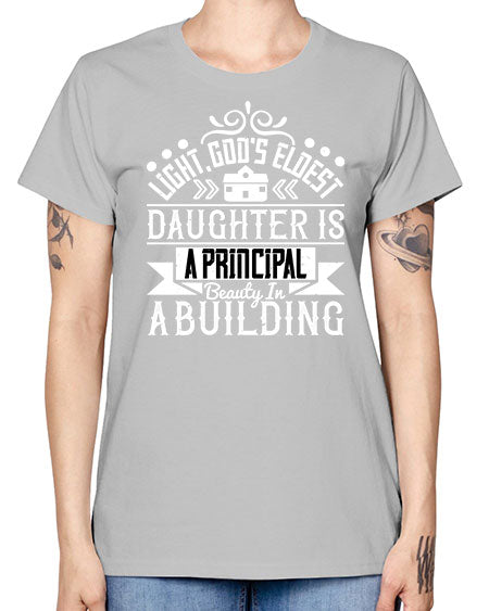 Light Gods eldest daughter is a principal beauty in a building Style 274# - architect -  Missy T-Shirt