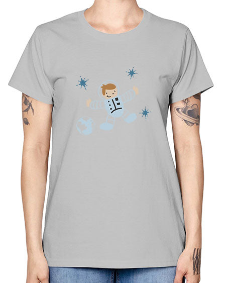 Littlespaceman 16# - space -  Missy T-Shirt
