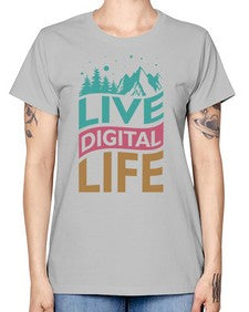 Live Digital Life 7# - internet -  Missy T-Shirt