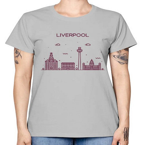 Liverpool 1150# - cities -  Missy T-Shirt
