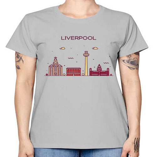 Liverpool 1153# - cities -  Missy T-Shirt