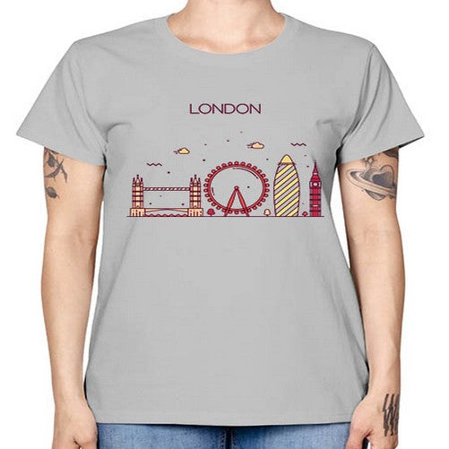 London 1159# - cities -  Missy T-Shirt