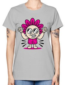 Mad flower 163# - cartoon general -  Missy T-Shirt