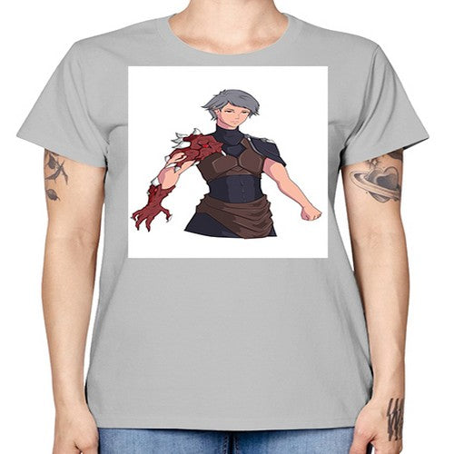 Man has parasite on hand 14# - anime -  Missy T-Shirt