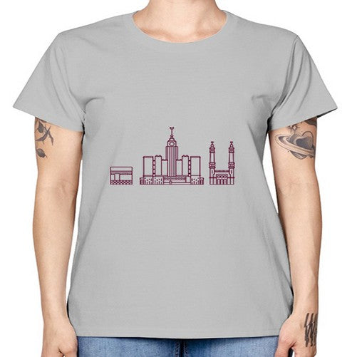 Mecca 1263# - cities -  Missy T-Shirt