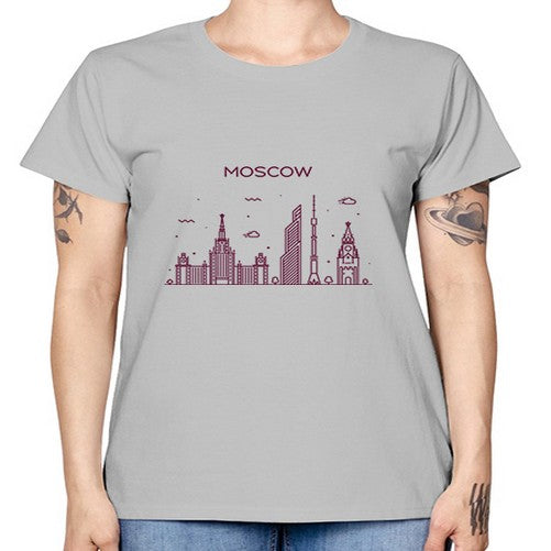 Moscow 1354# - cities -  Missy T-Shirt