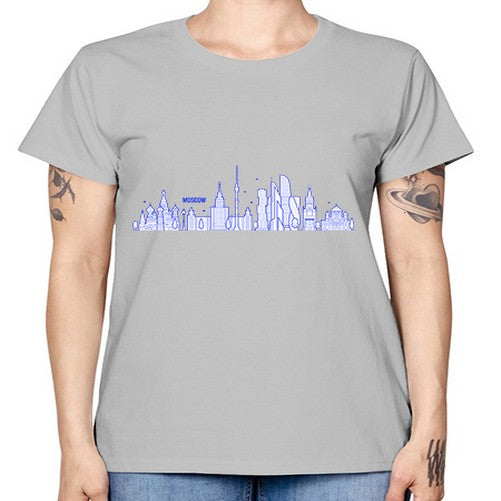 Moscow 1358# - cities -  Missy T-Shirt