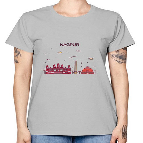 Nagpur 1401# - cities -  Missy T-Shirt