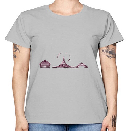 Naypyidaw 1421# - cities -  Missy T-Shirt