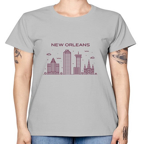 NewOrleans 1478# - cities -  Missy T-Shirt