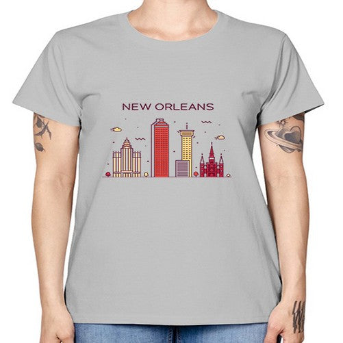 NewOrleans 1480# - cities -  Missy T-Shirt