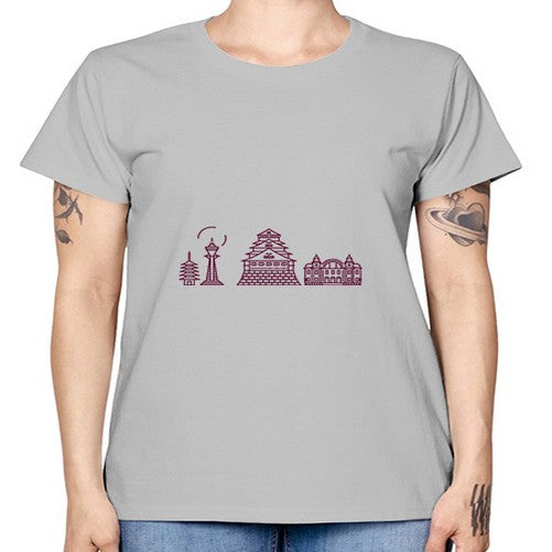 Osaka 1547# - cities -  Missy T-Shirt