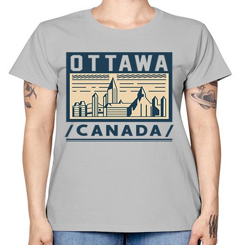 Ottawa 1557# - cities -  Missy T-Shirt