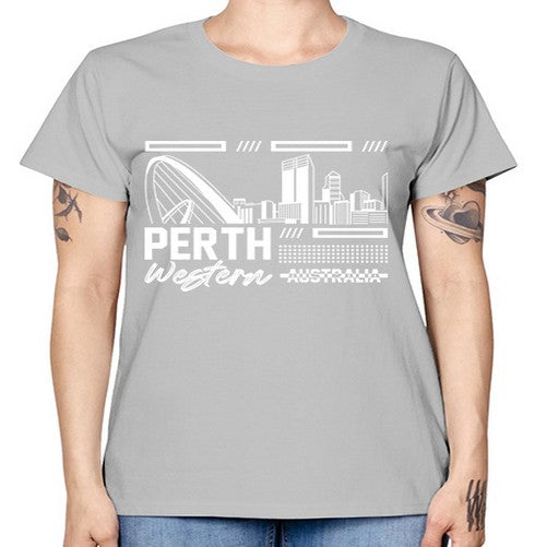 Perth 1597# - cities -  Missy T-Shirt