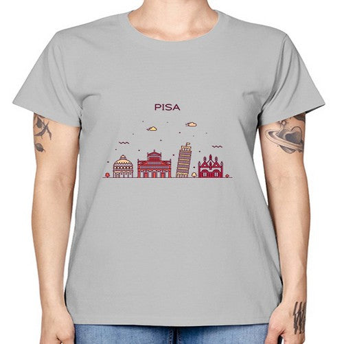 Pisa 1622# - cities -  Missy T-Shirt
