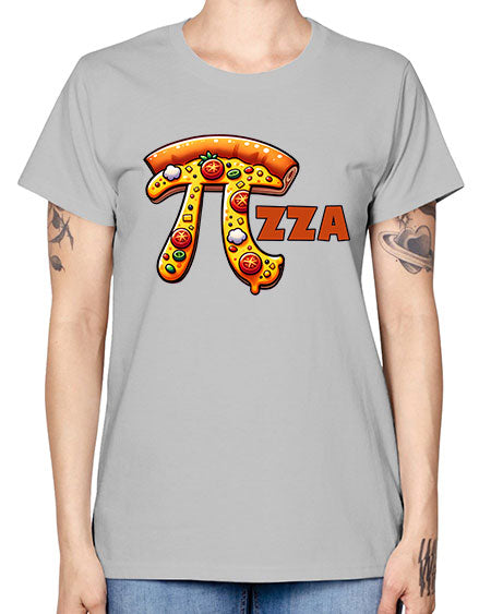 Pizza Pi Day Funny 40# - pi -  Missy T-Shirt