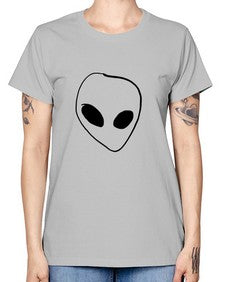 Pocket Alien 22# - ufo -  Missy T-Shirt