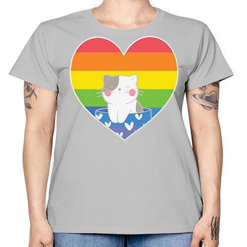 Pride Cat LGBT Kawaii Cats Anime 276# - anime -  Missy T-Shirt