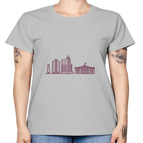 Raleigh 1709# - cities -  Missy T-Shirt
