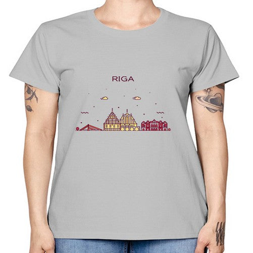 Riga 1729# - cities -  Missy T-Shirt