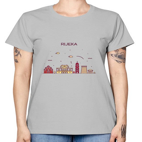 Rijeka 1732# - cities -  Missy T-Shirt