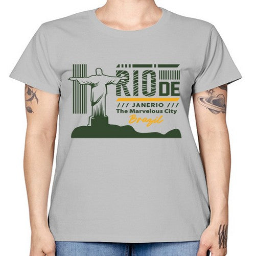 Rio de Janerio 1734# - cities -  Missy T-Shirt