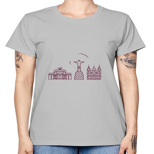 RioDeJaneiro 1736# - cities -  Missy T-Shirt