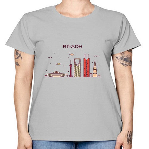 Riyadh 1742# - cities -  Missy T-Shirt