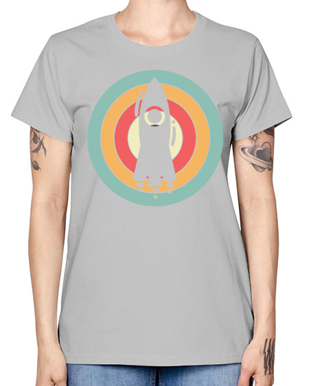 Rocket Scientist 150# - general science -  Missy T-Shirt