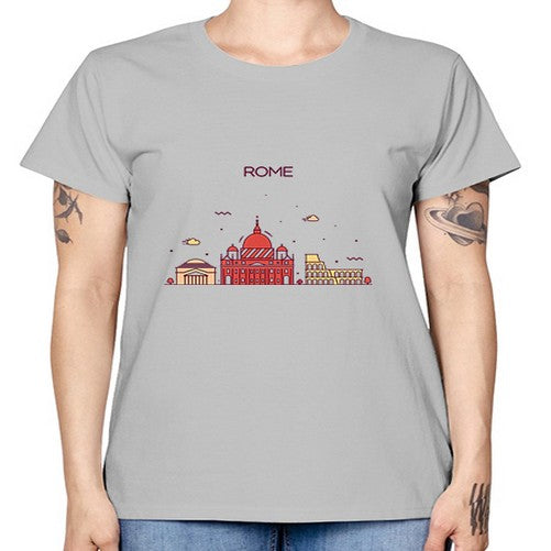 Rome 1750# - cities -  Missy T-Shirt