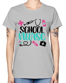 School Nurse Style Style 1378# - nurse -  Missy T-Shirt