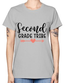 Second Grade Tribe 837# - second grade -  Missy T-Shirt