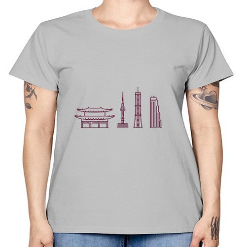 Seoul 1814# - cities -  Missy T-Shirt