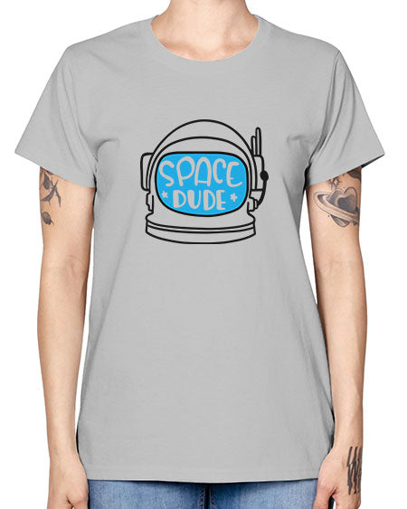 Spacedude 12# - space -  Missy T-Shirt