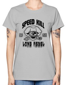 Speed kill 1107# - graphic -  Missy T-Shirt
