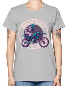 Speed racer 63# - motorcycle -  Missy T-Shirt