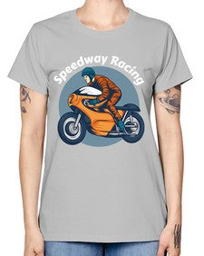 Speedway racing 64# - motorcycle -  Missy T-Shirt