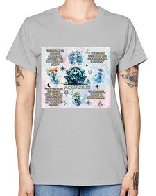 Straight Aquarius 468# - aquarius -  Missy T-Shirt