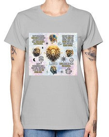 Straight Leo 473# - leo -  Missy T-Shirt