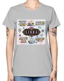 Straight Libra 474# - libra -  Missy T-Shirt