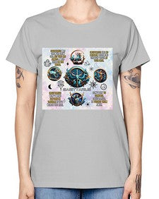 Straight Saggitarius 476# - sagittarius -  Missy T-Shirt