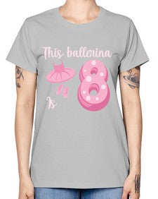 Th birthday ballet dancer ballerina 46# - ballet -  Missy T-Shirt
