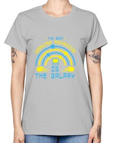 The best computer technician in the galaxy 13# - computer -  Missy T-Shirt